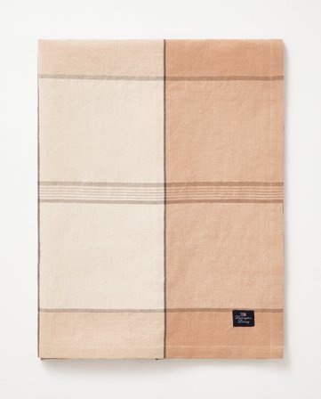 Lexington Rutete bordduk i linblanding