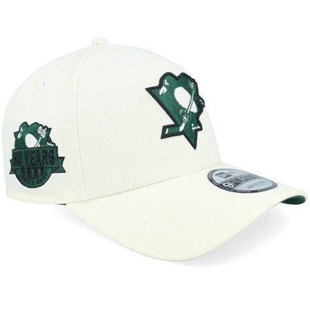New Era - NHL Wit adjustable Cap - Hatstore Exclusive x Pittsburgh Penguins 9FORTY Chrome 50 A-Frame Adjustable @ Hatstore
