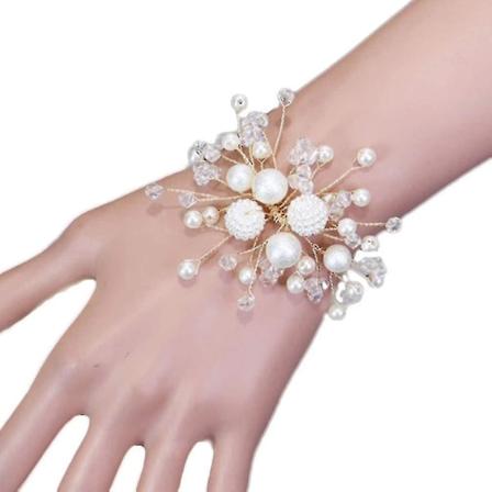 Bryllup Håndled Corsage Brude Corsage Perler Håndled Til Bryllup
