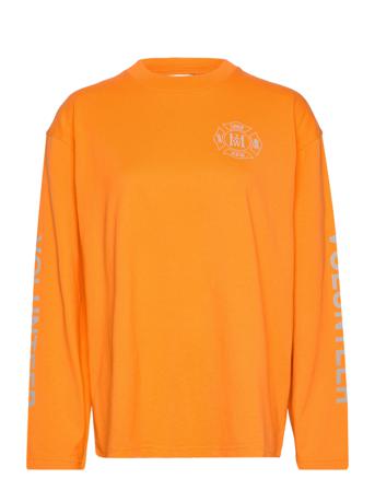 W. Spectre Thermal Longsleeve T-shirts & Tops Long-sleeved Orange HOLZWEILER