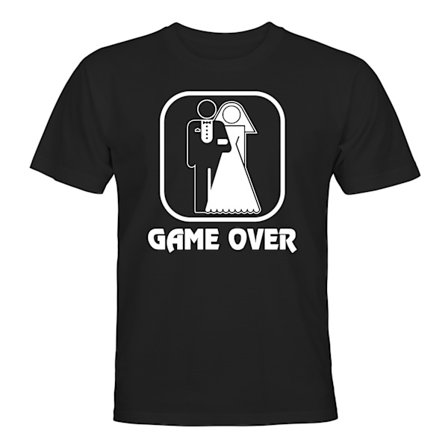 Brudgom Game Over - T-SKJORTE - UNISEX