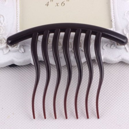 4 kpl Insert Hairpin Comb Ponytail Hair Hair Fork COFFEE
