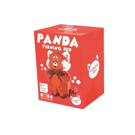 Disney Värda röd Mikro Byggklossar Gör-det-själv Panda Modell Diamant Tegelsten Figurer Leksaker