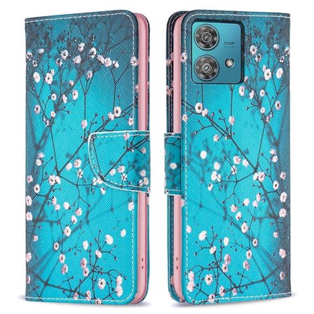 Wonderland Motorola Edge 40 Neo fodral -Blå