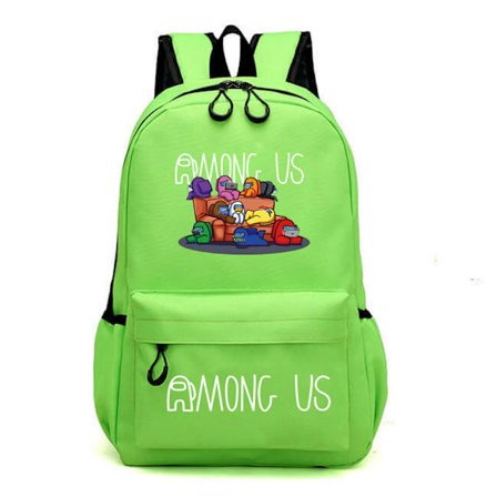 Among Us Rygsæk til Folkeskolen Børns Space Werewolf Spil Perifer Rygsæk