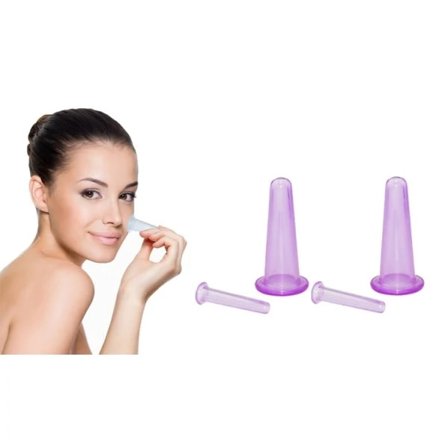 Kopping - vakuumkopper ansiktssett 4pk