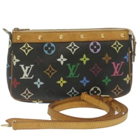 Louis Vuitton Vintage, Pre-owned Shoulder Bag Zwart, Dames, Maat:ONE Size