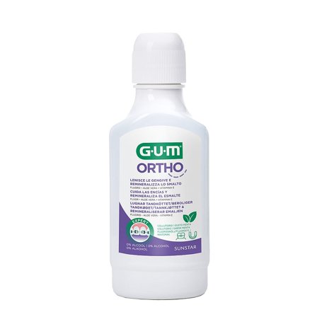 GUM Ortho Mundskyl 300 ml, Medicin & Pleje, Mund & Tandpleje, Mundskyl