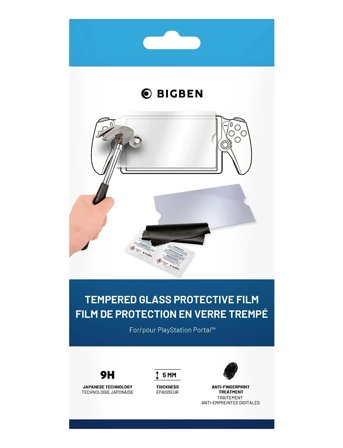 NACON Playstation Portal Tempered Glass - White - ONE SIZE