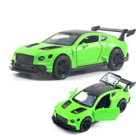 Pojkarnas sportbil leksakspresent GT grönt