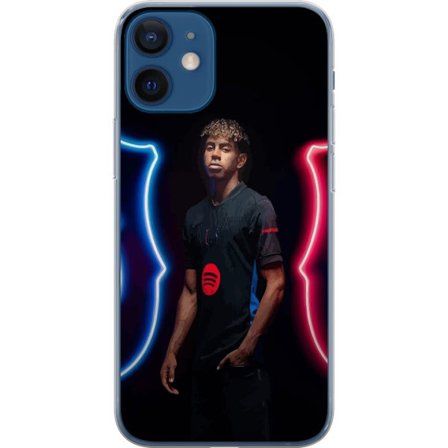Yhteensopiva Puhelinkuori Apple Apple iPhone 12 Yamal Fotboll FC Barcelona Ung Talang Spelare Spanien