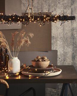 Star Trading LED Lyskæde Sort