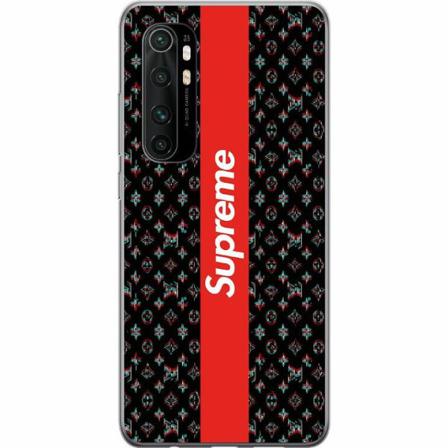 Xiaomi Mi Note 10 Lite Genomskinligt Skal Lv Sup...