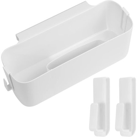 Hængende Opbevaringskurv til Sengekant, Opbevaringsreol Organizer Caddy til Hjemmekontor Skole Kollegieværelse Skrivebord Køjeseng Sengekant