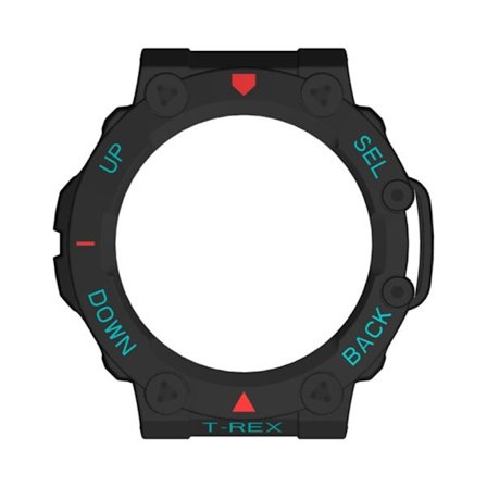 Amazfit T-Rex 2 dubbelfärgat fodral - Svart / Röd / Blå