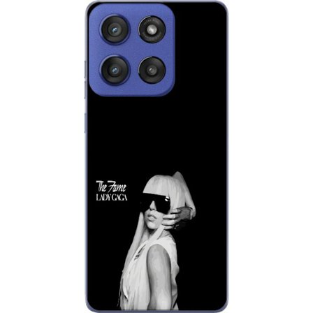 Yhteensopiva Puhelinkuori Motorola Edge 60 Stylus Stranger Things juliste, jossa pyöräily siluetteja ja punainen salamamyrsky dramaattisessa retro -mu