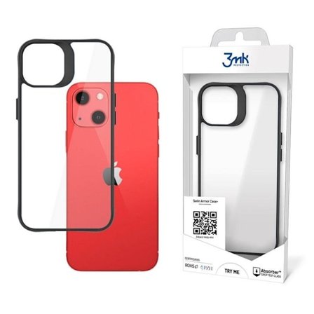 3MK iPhone 13 Skal Satin Armor Plus - Transparent