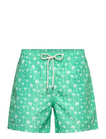Polo Ralph Lauren 4.5-Inch Traveler Slim Fit Swim Trunk Grön