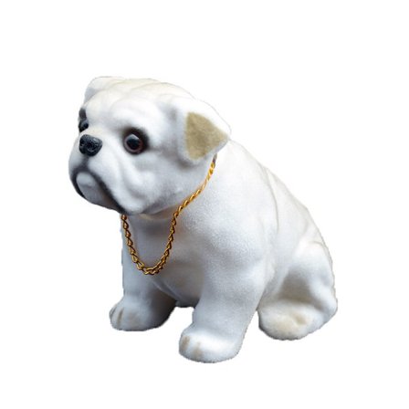 Nikkende Hund til Bil, Bil Dukke Harpiks Sød Rystende Hoved Hund