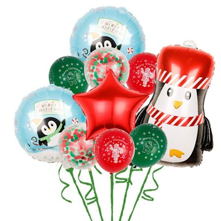 Juleballong Julefolieballonger STIL 1 STIL 1