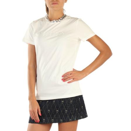 Pinko, T-Shirts Biały, Mężczyzna, Rozmiar: M