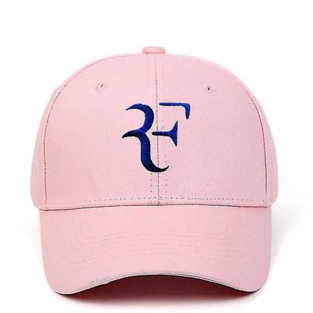 Federer Tennis Fan Broderet Baseball Cap Udendørs Sports Hat Casual Peaked Cap (FMY)