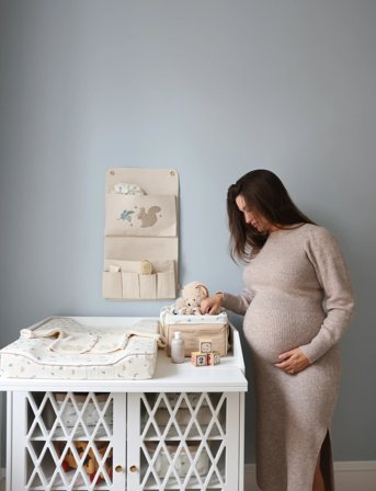 Cam Cam Copenhagen Diaper Caddy - Ocs - Beige - ONE SIZE