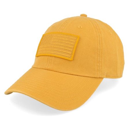 American Needle - Gul unconstructed Keps - USA Conrad Mustard Dad Cap @ Hatstore