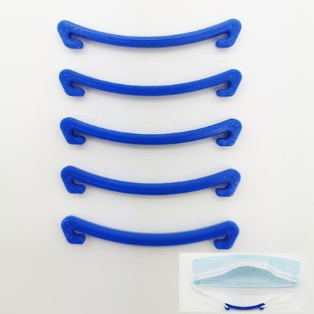 10x Ear saver back head small clip for mask