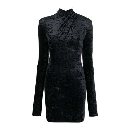 Andamane, Short Dresses Zwart, Dames, Maat:L