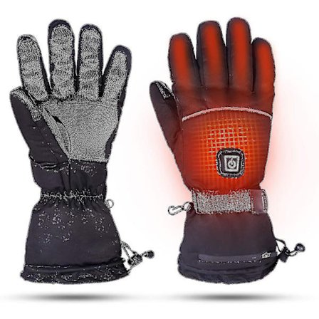 Lämmitettävät käsineet talvikäsineet miehille ja naisille, 3 lämmitystasoa, sähköiset