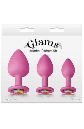 Kjøp Glams Spades Trainer Kit Pink - Anaplugger pakke | God pris