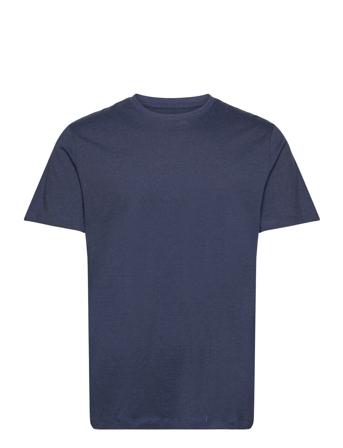 Slhaspen Mini Str Ss O-Neck Tee Noos Navy Selected Homme