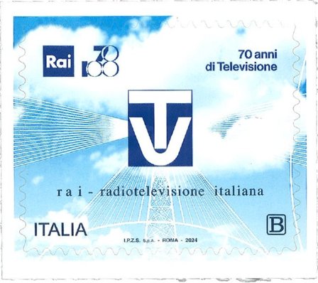 Italien - RAI TV - Postfrisk frimærke