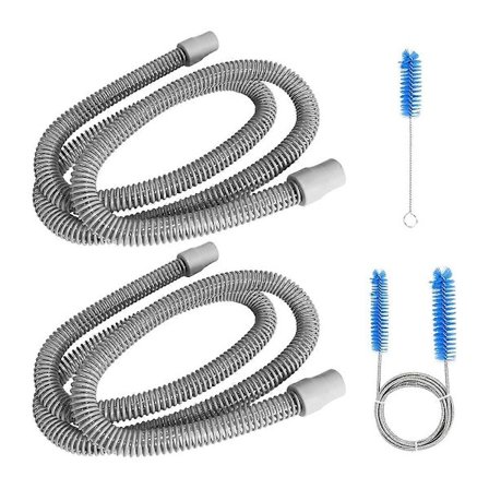 2 PAKK Universal Slangeerstatning for CPAP-utstyr, 1,8 meter slanger for , Airsense