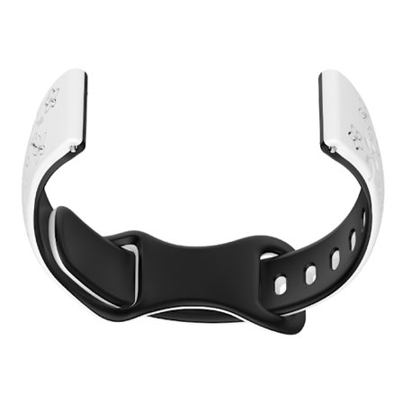 Kaksi Tone silikoninen ranneke