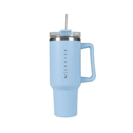 Relode Clean Tumbler Vattenflaska Rostfritt Stål 1200 ml Blå