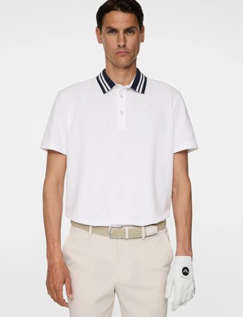 J. Lindeberg Bjorn Polo - White - M