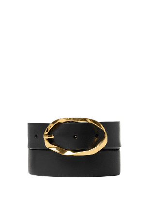 Saddler Alicia Skärp Dam Svart 80CM