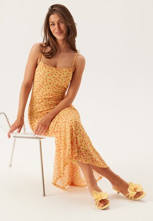 VILA-Visine Ankle Strap Dress-L