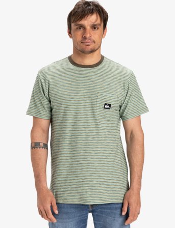 Quiksilver Kentin Ss Pocket - Green - XS