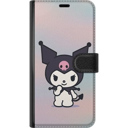 Kompatibelt Plånboksfodral till Motorola Motorola Moto E14 Kawaii Sanrio Kuromi