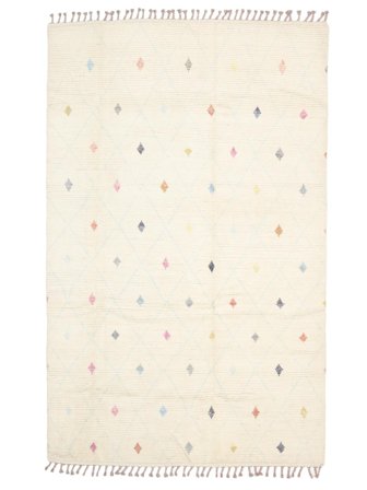 Handgeknüpft Berber Stil Teppich 180X281 Beige/Gelb
