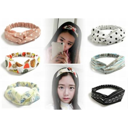 3 x Elastisk Hårbånd med Twist Knude - Stilfuldt og Behageligt one size