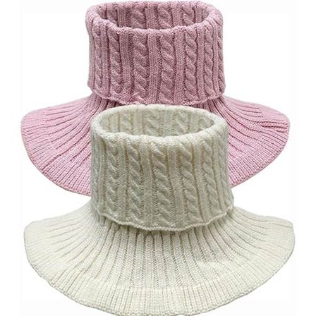 2 stk. falsk turtleneck - falsk langhalset genser - turtleneck-genser for kvinner