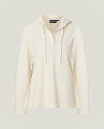 Lexington Surfer-Kapuzenshirt aus Bio-Baumwollfrottee, cremefarben