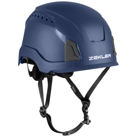 Zekler Zone Standard Blå Vernehjelm med 12 ventilasjonshull Blå, Hodebeskyttelse
