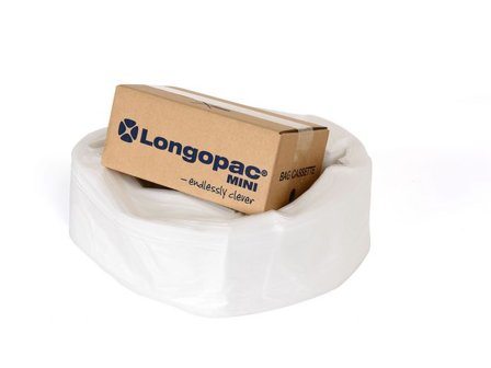 LONGOPAC Kassett Mini Strong 45m transparent - Lyreco - Städ och hygien - Påsar och säckar - Kassett - Longopac