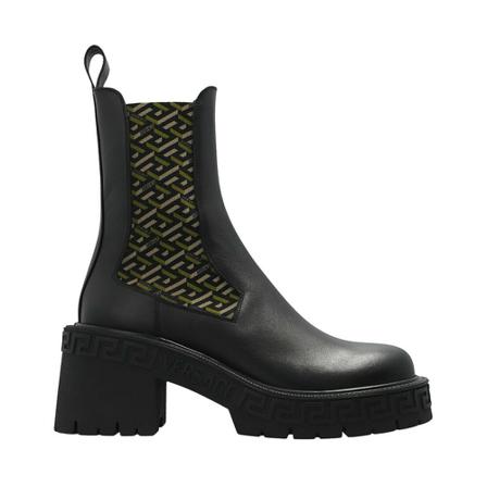 Versace Heeled Chelsea Støvler Sort, Dame, Størrelse: 41 EU