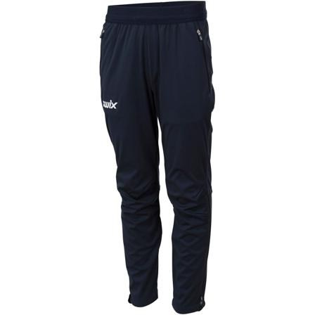 Swix Cross Pants Junior Children workout trousers Blue 140